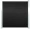 vidaXL Patio Side Awning - Retractable, Black Polyester Fabric, Wind and Sun Protection, Automatic Roll-back Function, 140x300 cm