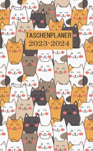 2023-2024 Taschenplaner: 24 Monate Taschenkalender | 2 Jahre bürokalender von Januar 2023 bis Dezember 2024 Terminplaner | Passt perfekt in die Handtasche Version 1
