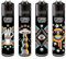 Clipper Feuerzeuge 4er Set + 1x DHOBIA Feuerzeug (420 Rainbow)