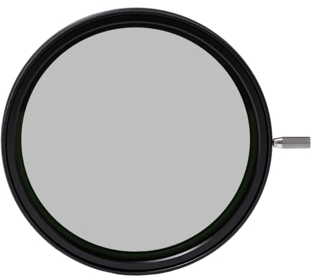 Kase 82 mm Schraubfilter Black Mist 1/4 / ND 2-5 Stop Variable Neutraldichte, optisches Glas