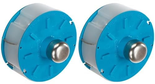 Gardena Ersatzfadenspule: Austauschbare Spule für Turbotrimmer Art. 2403, Original System Ersatzteil für Rasentrimmer (5366-20) One Size (2er-Pack)