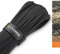 Unaibber Paracord 4mm,Paracord 550 (20M) Schnüre Seil 7 Kern-Strängen,Nylonseil Paracord aus reißfestem 100% Nylon Paracord hält bis zu 250kg für Survival Camping (Schwarz)