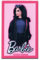Comercial Mercera Barbie © schwarze Haare - Aufnäher, Bügelbild, Aufbügler, Applikationen, Patches, Flicken, zum aufbügeln, Größe: 7,1 x 4,5 cm