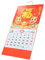 Lurrose Chinesischer Wandkalender 2024 Chinesischer Neujahrskalender Jahr Des Drachen Kalender Sternzeichen Drache Hängekalender Feng Shui Glückskalender Für Zuhause Zufälliger Stil