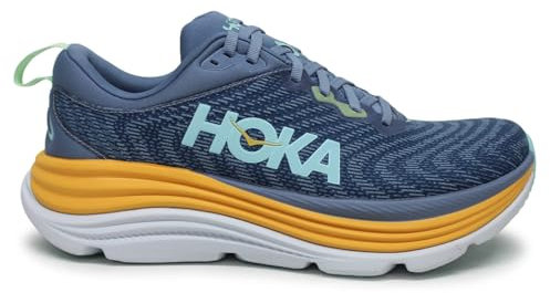 Hoka One One Herren Gaviota 5 Textile Synthetic Shadow Dusk Trainer 44 2/3 EU
