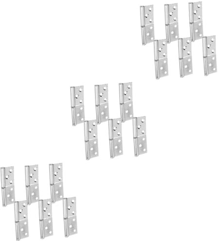 OSALADI 18stücke Teiliges Abnehmbarer Türscharniere Aus Edelstahl Robuste Und Langlebige Lift-off-hardware Für Türen Und Fenster Einfache Installation Und Wartung