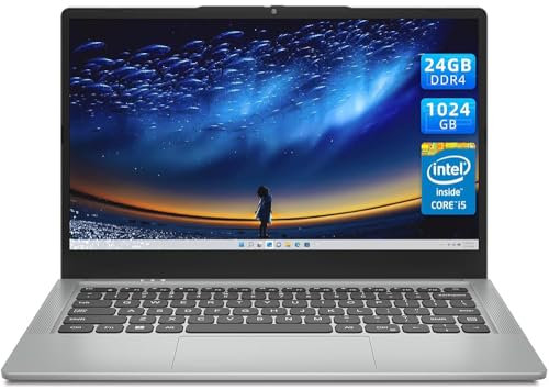 jumper Laptop 14 Zoll IPS Full HD, 1024 GB SSD 24 GB DDR4, Core I5 (bis 3.6 GHz) Gaming Notebook, 8-Wire, 2.4/5.0G WiFi, 4 Lautsprecher, Bluetooth 4.0, Type C