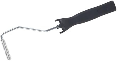 Ensemble de Kit de Rouleaux à Pales en Fibre de Verre, Outil pour Rouleaux en Fer avec Angle Antimousse Bubble Buster Fournitures de Peinture, Outils pour Traitements Muraux en Fibre