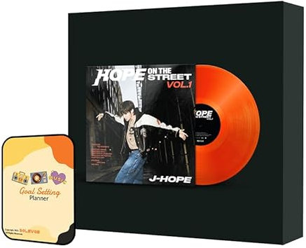 BTS j-hope Album - HOPE ON THE STREET VOL.1 LP ver.+Pre Order Benefits+BolsVos Exclusive K-POP Giveaways Package