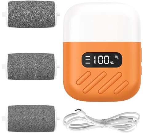 Callus Remover - Foot File | Foot Callus Grinder and Filer for Toes | Electric Sander | Rechargeable Digital Heels and Feet Soles Sander | Foot Rubbing Tools | Rechargeable Foot File Polisher Machine