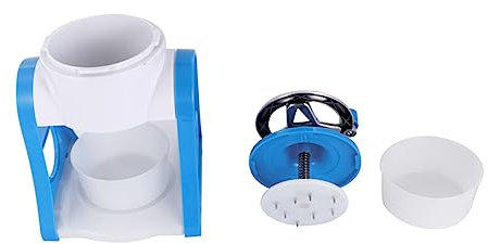 Operitacx Trituradora De Hielo Manual Mini Hogar Máquina para Hacer Hielo Raspado Verano