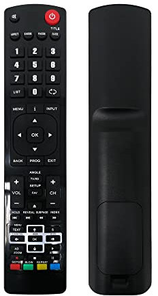 Replacement For JVC LT-24C490 TV Remote for HD Ready LED