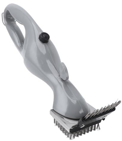 Ejoyous Grilldampfbürste Edelstahl Dampfreiniger für Grillrost Grillbürste mit Dampf 13.78 Zoll wasseraktiviert reinigt ohne Kratzer für Gusseisen Edelstahl Keramik