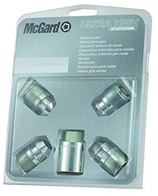 24152SL Wheel Lock Nuts SL (Ultra High Security) M12 x 1,25, cone seat, Overall length 32,5 mm, Hex size 19mm, Key diameter 28,8 mm