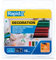 Rapid 40108462 Colla Rapid Oval a Bassa Temperatura Glitter Rosso Verde Blu, Assortiti