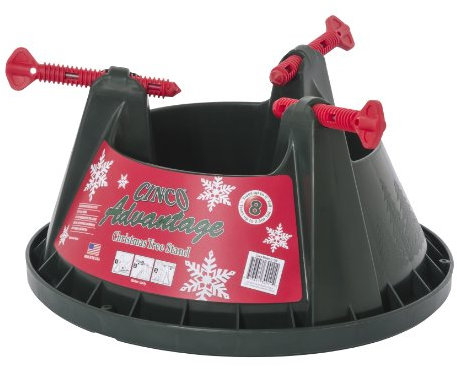 Cinco Advantage 8 Christmas Tree Stand for Real Fresh Cut Trees Up to 8ft