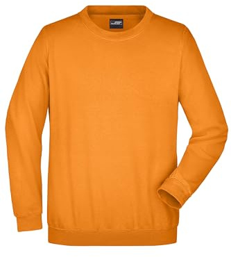 James & Nicholson Sweatshirt Rundhals - Klassischer Sweatpullover für Freizeit und Beruf