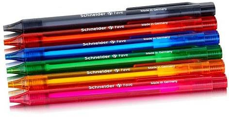 Kugelschreiber Fave sortiert, 50 Stück