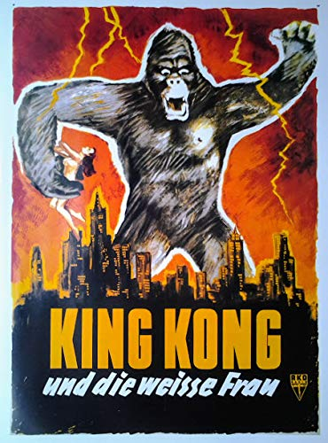 Close Up King Kong und die Weisse Frau (1933) | Filmplakat Poster