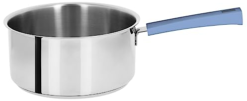 Cristel-C20MBL-Casserole inox 20cm - Collection Mutine