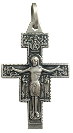Cruz de San Damián en Plata Maciza 925