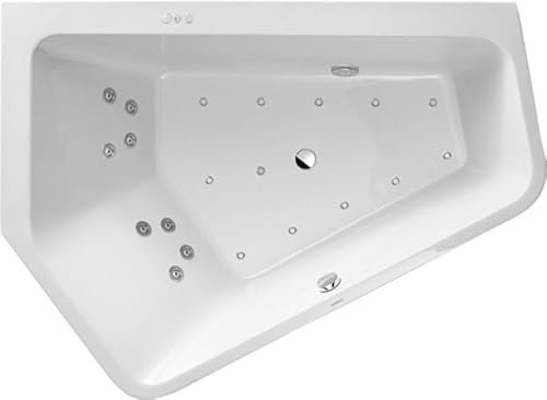 Duravit Whirlwanne Paiova 5 190x140cm, Eck L, EB-Vers, w, Combi P