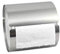 Yardwe Portarotolo per carta igienica, in acciaio inox, montaggio a parete, impermeabile, per bagno, (argento)