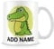 MUGGZ Crocodile Mug - Personalised Cup with Name - Gift for Kids – Custom Funny Coffee Mug – Unique Gift for Friends & Family