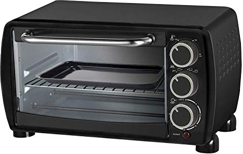 Leisurewize - 14L Low Wattage Mini Electric Oven - 1200W Multi Function Grill, Roast, Bake - Adjustable Thermostat, Timer Control Tabletop Oven | 240°C Max Temp | LW609
