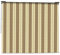 VERDELOOK Tenda da Sole Mykonos a Caduta con Catena, 2x2.5 m, Beige e Marrone