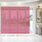 Bestlivings Elena Lot de 3 panneaux japonais avec accessoires Framboise 60 x 260 cm