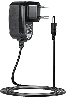 LEICKE Fuente de alimentación Universal Adaptador de Corriente Directa de 5 V 1 A 5 W Compatible con la Fuente de alimentación de CA Negra para módems, enrutadores, Cargadores, interruptores, etc.
