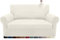 Granbest Stretch-Sofabezug für 2 Sitzer, superweicher Spandex-Sofa-Schonbezug für Hunde, Haustier-Couch, Möbelschutz mit elastischer Unterseite (2 Sitzer, Creme)