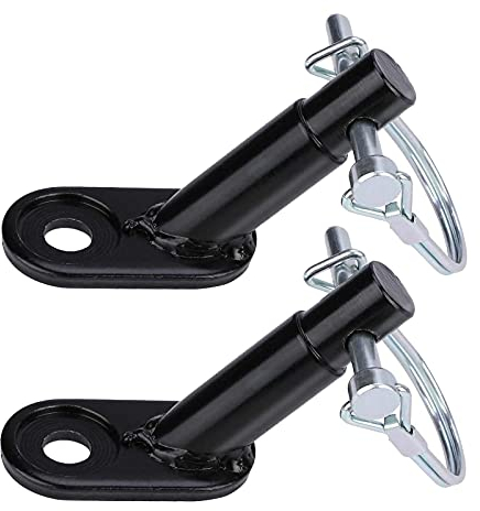 Widream 2 Stücke Fahrrad Anhängerkupplung, Fahrrad Anhänger Haken Verbinder, Fahrrad Anhänger Haken Verbinder, für Kinderanhänger Fahrradanhänger Hundeanhänger Traktionskopf