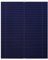 Lichtblick Plissee Klemmfix, ohne Bohren, verspannt, lichtdurchlässig, Blickdicht, mit eleganter Crushed Optik, Klemmträger mit Metallkomponente Blau,90 cm x 130 cm (B x L)