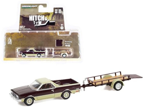 Greenlight Collectibles – RAM 3500 Laramie Crew Cab with Trailer – 2021-1/64
