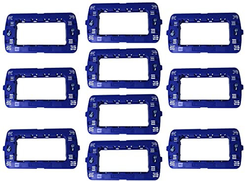 Supporto Compatibile Con Bticino Living Light, Supporto Per Scatola 502 503 504 507 (10, 4 Moduli/Posti)