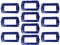 Supporto Compatibile Con Bticino Living Light, Supporto Per Scatola 502 503 504 507 (10, 4 Moduli/Posti)