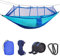 Camping Hängematte mit Moskitonetz, Uplayteck Tragbare Doppel- / Einzelreisehängematte Insektennetz 210D Nylon Hängematte Schaukel für Hinterhof, Garten, Camping, Rucksackreisen, Überleben Reisen