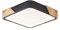 LuFun 24W LED Deckenleuchten, 2000LM 4000K Naturlicht Moderne Holzdeckenleuchte, quadratische Deckeneinbauleuchte für Schlafzimmer Küche Wohnzimmer Esszimmer Flur Büro, 30cm*30cm