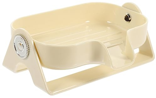 Alipis Duschseifenhalter Make-up-Organizer Seifen Halter Seifenschale selbstentleerender Seifenhalter rutschfest Waschbecken Waschlappen Aufbewahrungskiste Seifenkiste