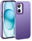 XINYEXIN Funda para Realme 10 4G Ultrafina Acabado Mate Antiarañazos Antigolpes Carcasa Bumper Case Cover - Violeta