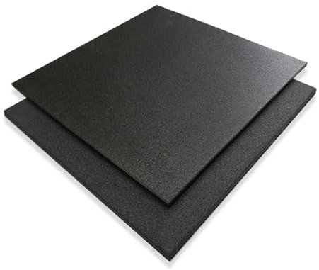 Pavimentos Arquiservi - Losetas de Caucho Reciclado para Suelo de Gimnasio - 100x100x2 cm - Antideslizantes, Aislantes Acústicos, Protección contra Impactos - Fácil Instalación