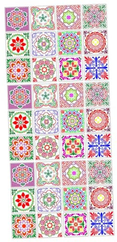 NUOBESTY 36stücke Wiederverwendbare Mandala Schablonen Sprühmalerei Vorlagen Für Kreative -projekte Geeignet Für Wandgestaltung Basteln Und Dekorationen