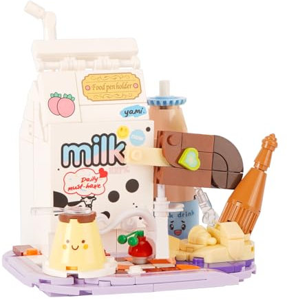 Vinbosion Building Blocks Set, Fantasy Series Building Toys, Pen Holder Pencil Organizer für Kinder und Erwachsene, Geschenk für Weihnachten, Geburtstag, Neujahr