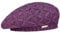Seeberger Annelie Knit Baskenmütze Damen, Veilchen, 6 3/4/7 3/8