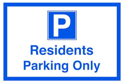 Panneau de sécurité en plastique rigide de 1,2 mm pour une utilisation en intérieur/extérieur (600 mm x 400 mm) Distance de visualisation jusqu'à 20 m.