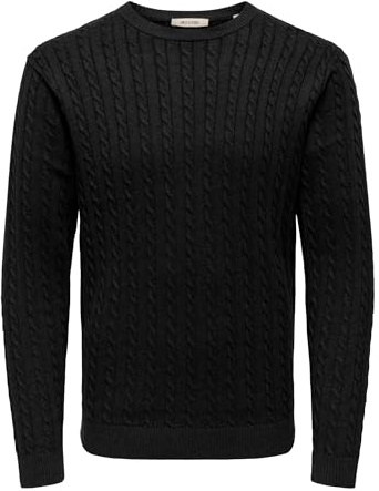 Only & Sons Male Strickpullover ONSLOUI Pullover | Knitted Pullover