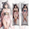 GIGBIRD Sexy Girl Uncensored Anime Body Kissenbezug Kissenhülle Doppelseitige Anime Pillowcase, Umarmungskissen Bezug Zierkissenbezug Dekokissen Körperkissenbezug,