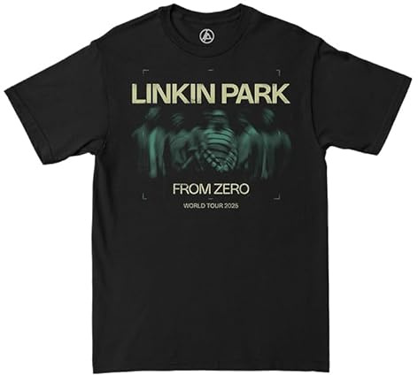 Linkin Park Zero Official Merch Blurry Portrait Tour T-Shirt, Unisex, für Erwachsene